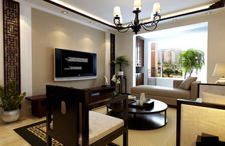 4萬打造111平米中式風格三居室裝修案例大全——北京房天下家居裝修網精選